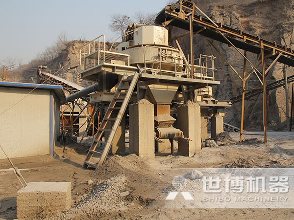 河卵石制砂生產(chǎn)線(xiàn)客戶(hù)現(xiàn)場(chǎng)