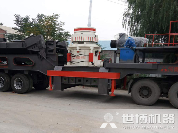 S-HP100移動細(xì)碎破石機(jī)