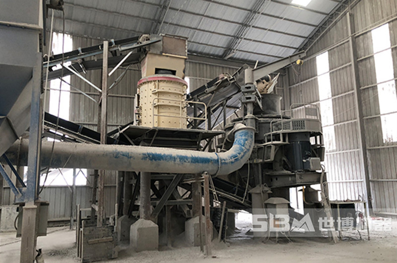 單電機制砂機應(yīng)用現(xiàn)場