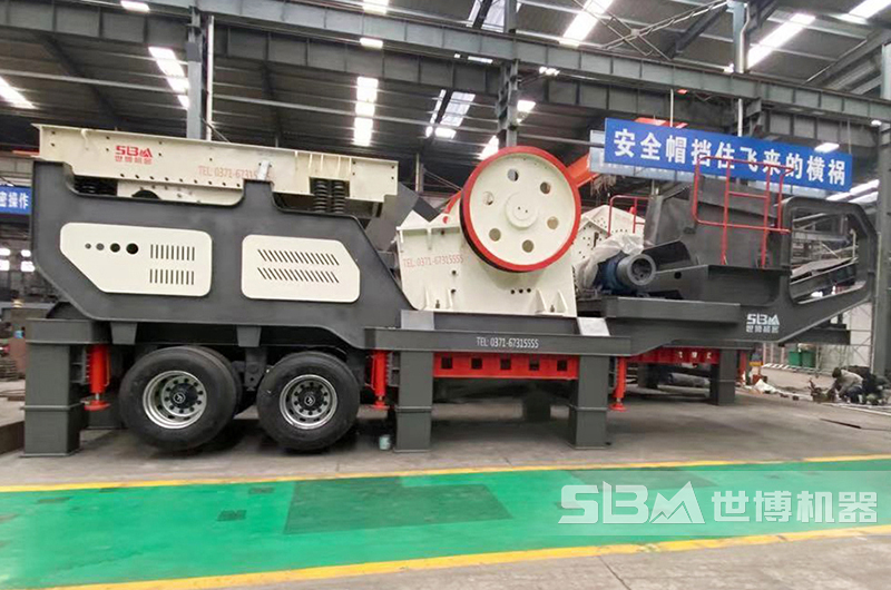 輪胎移動式鄂破碎機(jī)
