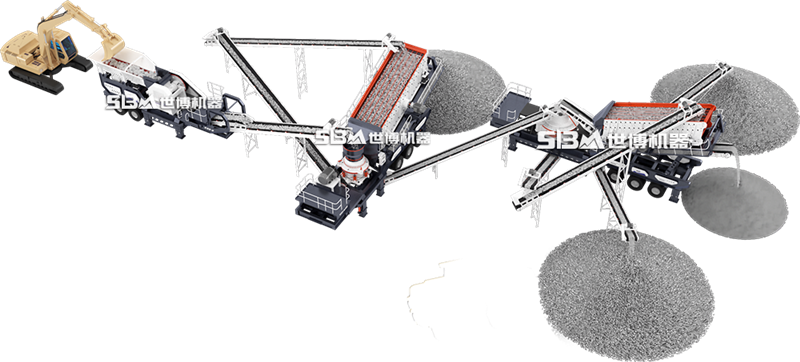 移動粉碎石制砂機(jī)