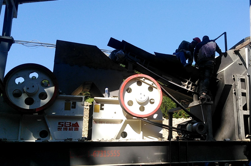 細(xì)顎破碎機現(xiàn)場圖