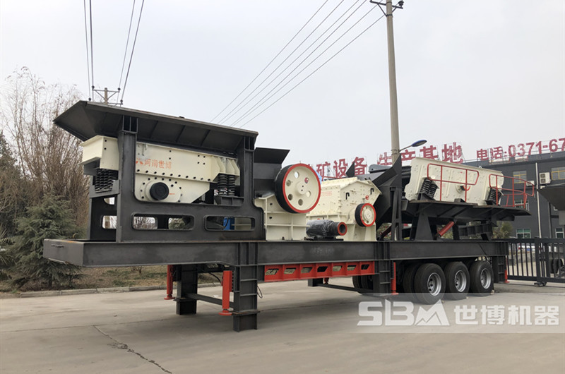 輪胎式移動破碎站，移動石子破碎機(jī)