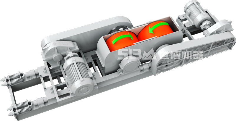 輥式破碎機(jī)結(jié)構(gòu)圖