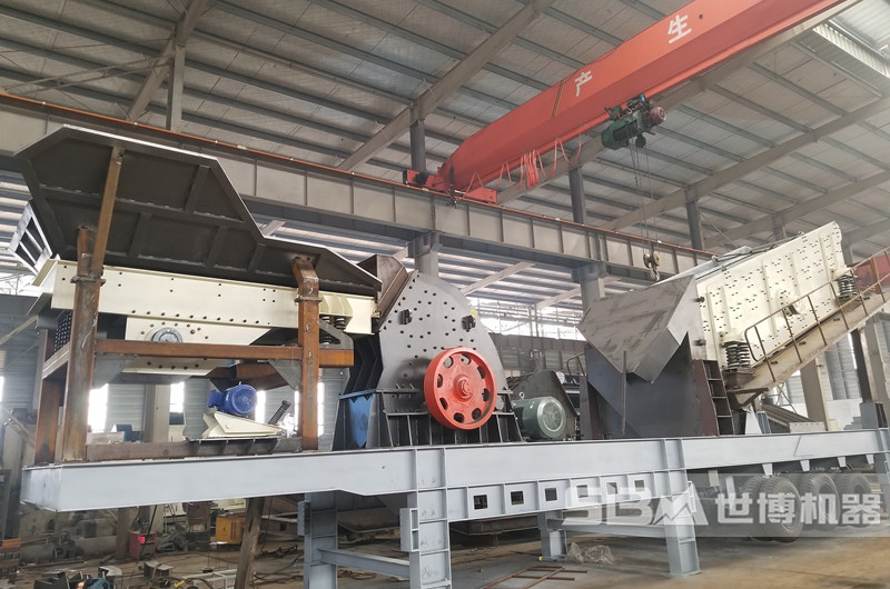 移動矸石粉碎機，重錘式移動破碎機