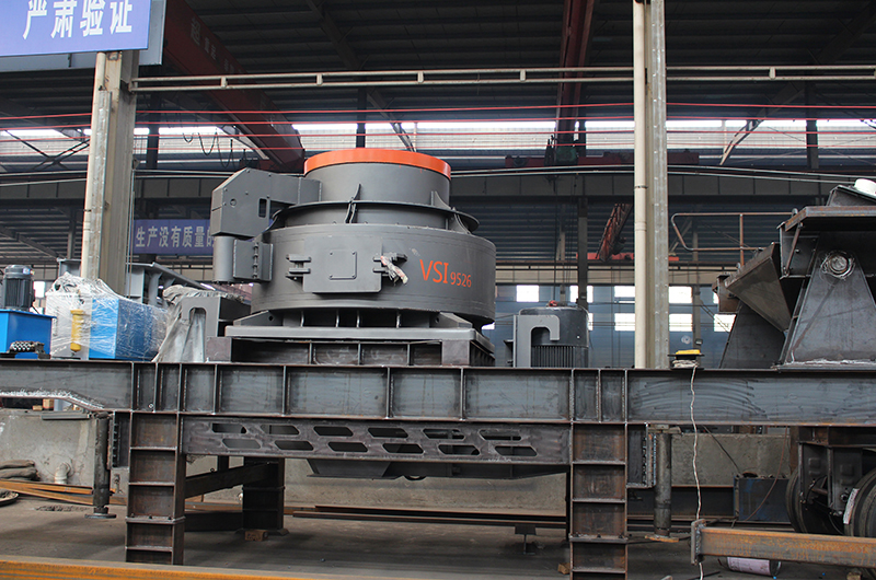 世博制砂機(jī)生產(chǎn)車間