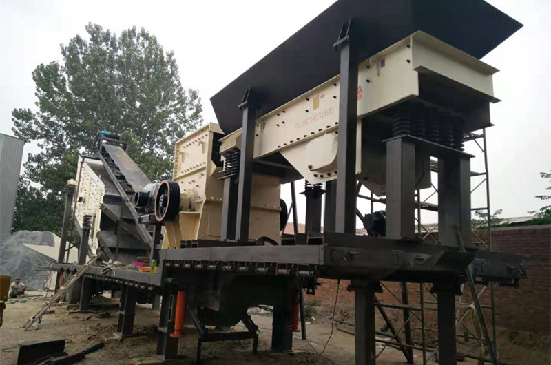 三組合碎石破碎一體機(jī)，主機(jī)配置箱破