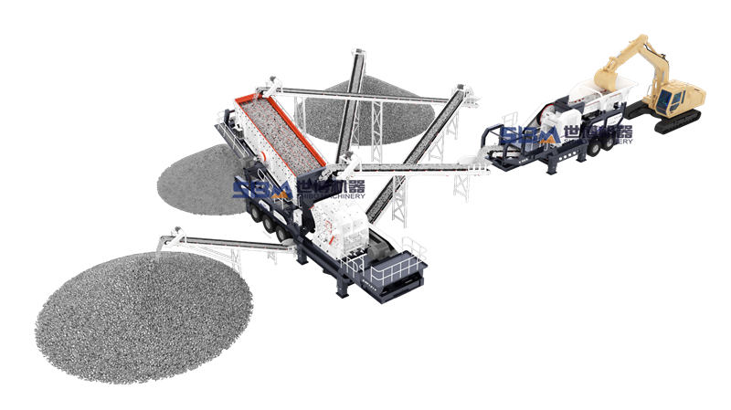 移動(dòng)式隧道洞渣碎石設(shè)備