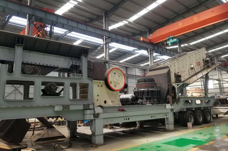 四組合移動石子破碎機