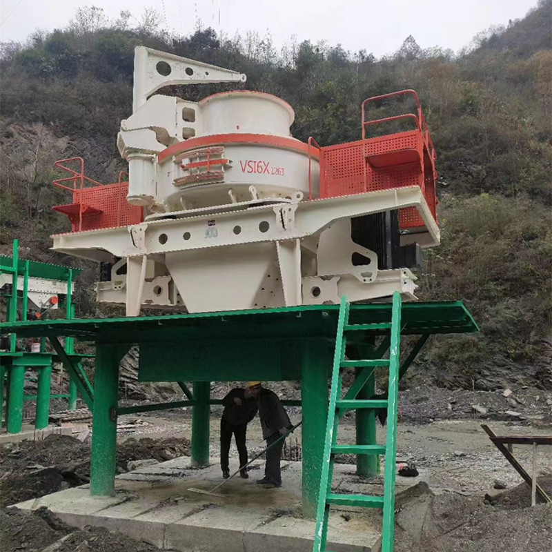 6X1263沖擊式制砂機，500t碎石制砂機