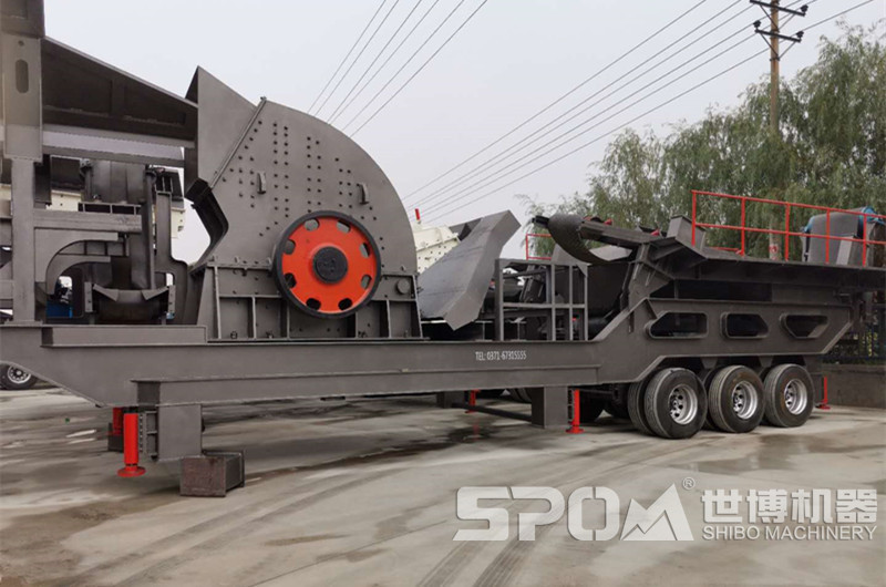 移動重錘破碎機，重錘破在移動車上使用