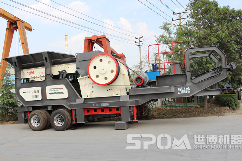 顎破移動(dòng)破碎機(jī)