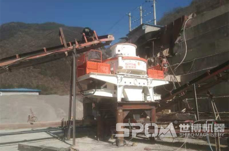 沖擊式河卵石打砂機