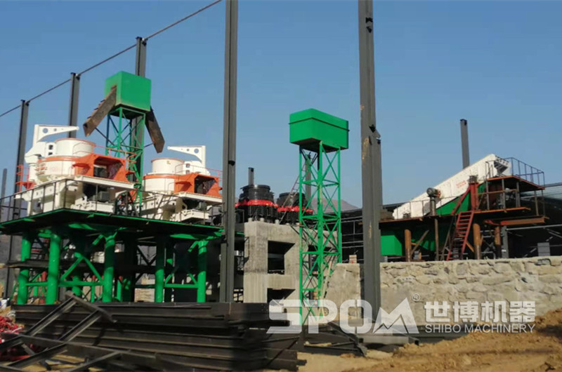vsi9526型制砂機(jī)現(xiàn)場(chǎng)圖