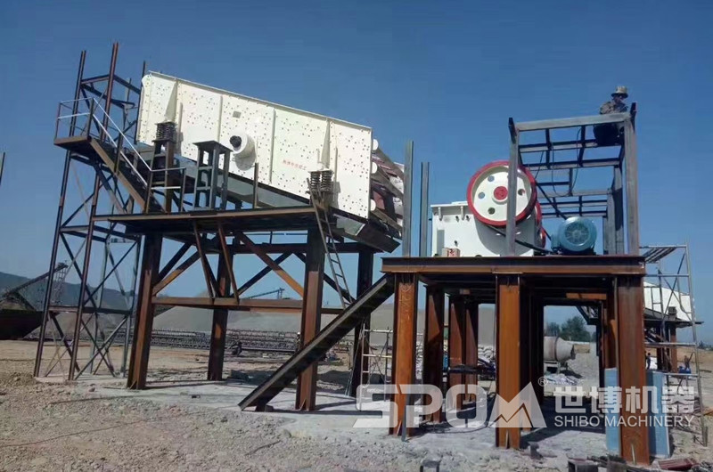 石料場振動(dòng)篩碎石機(jī)