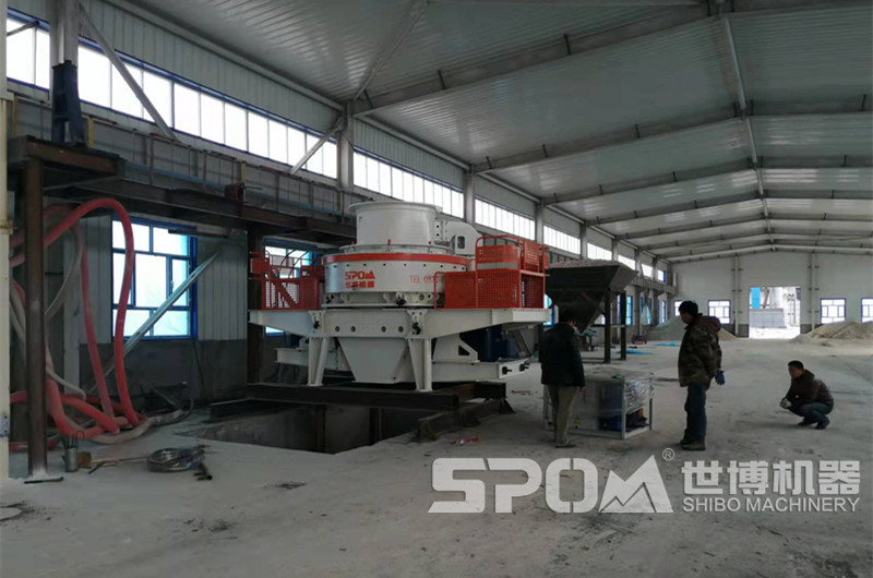 江西某客戶制砂設備已投產(chǎn)