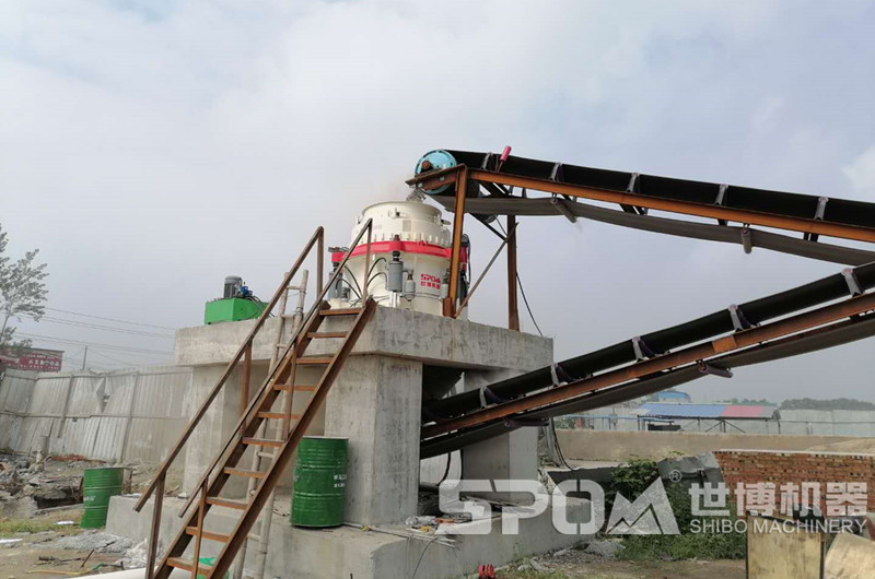 圓錐破碎機，砂石骨料中細碎破碎機