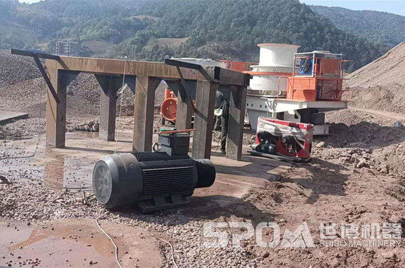 大理孫總風(fēng)化石制沙廠(chǎng)安裝工地